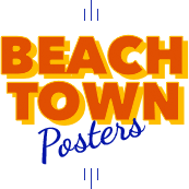 Beach Town Posters logo