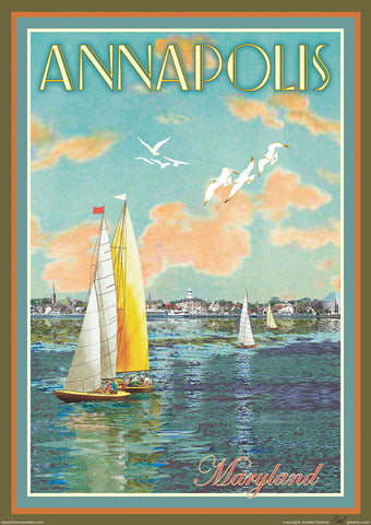 Annapolis, Maryland Waterfront