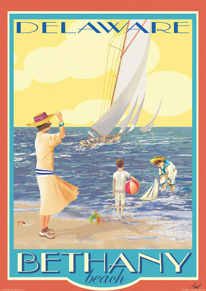 Bethany Beach Sailboat, Delaware