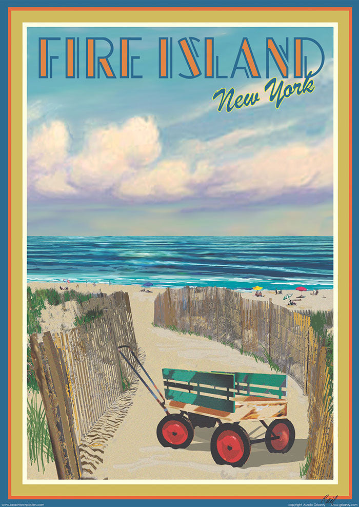 Fire Island Wagon, New York