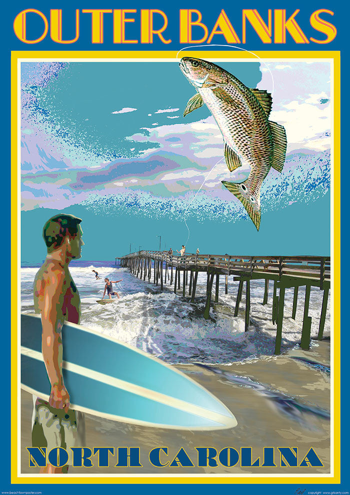 Outer Banks Pier, OBX North Carolina