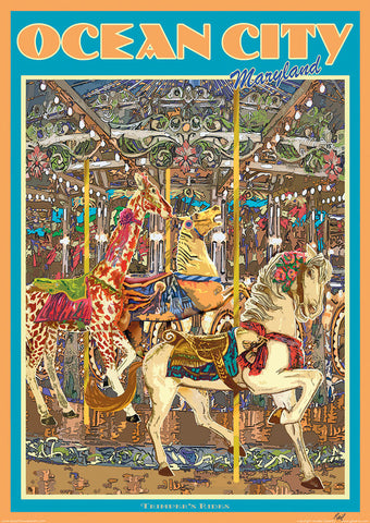 Ocean City, Maryland Historic Carousel