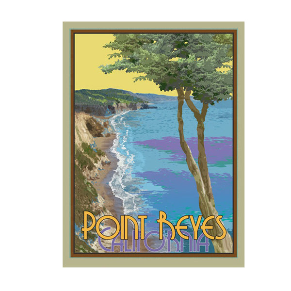Point Reyes California Lighthouse – Beach Town Posters